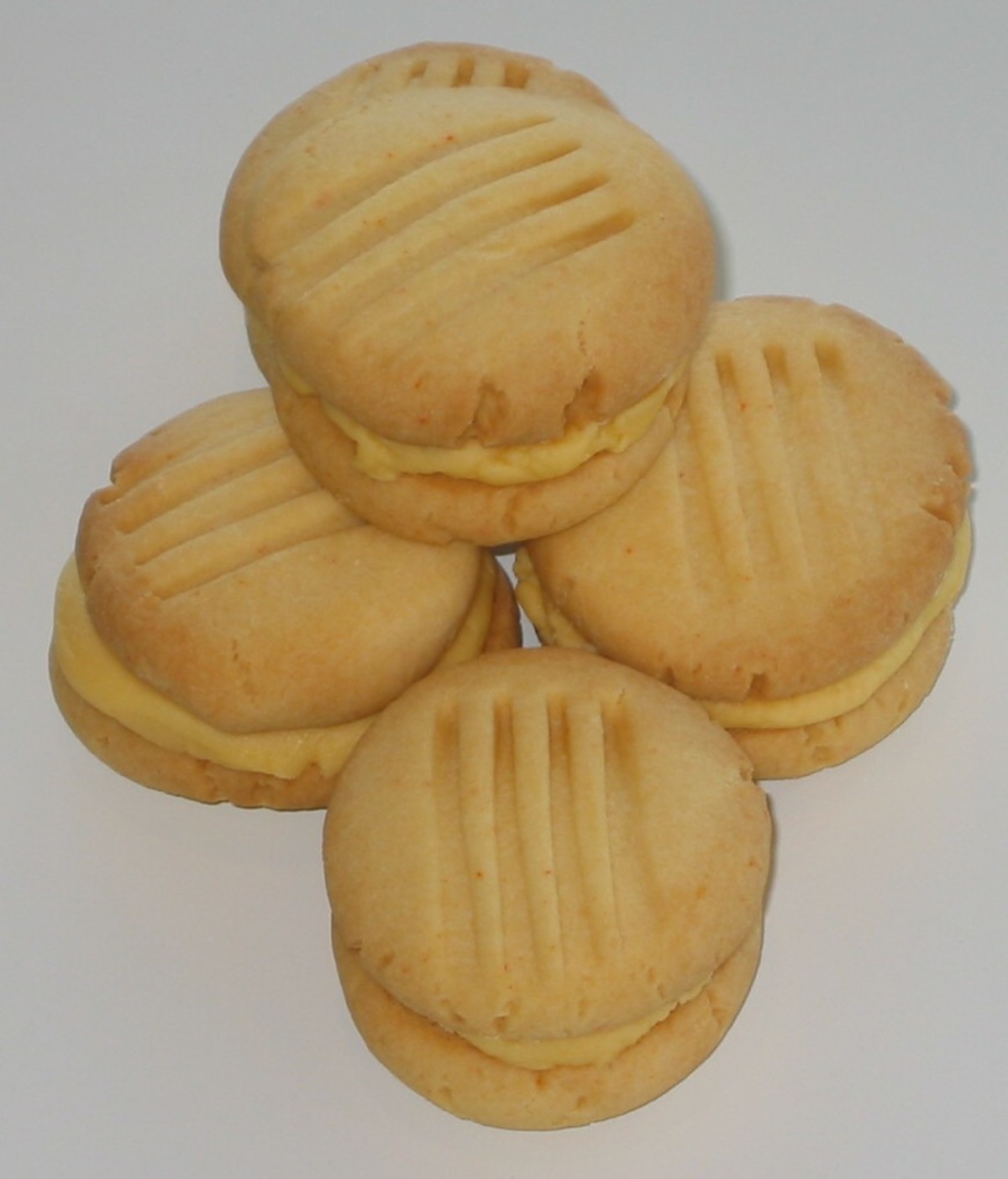Vanilla Custard Kisses Cookies_image