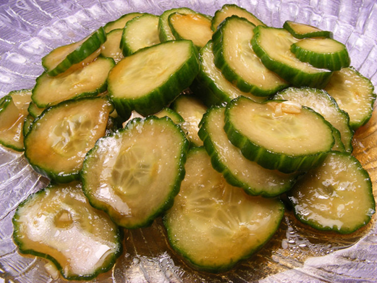 Fast Chinese Cucumber Salad Recipe Food Com