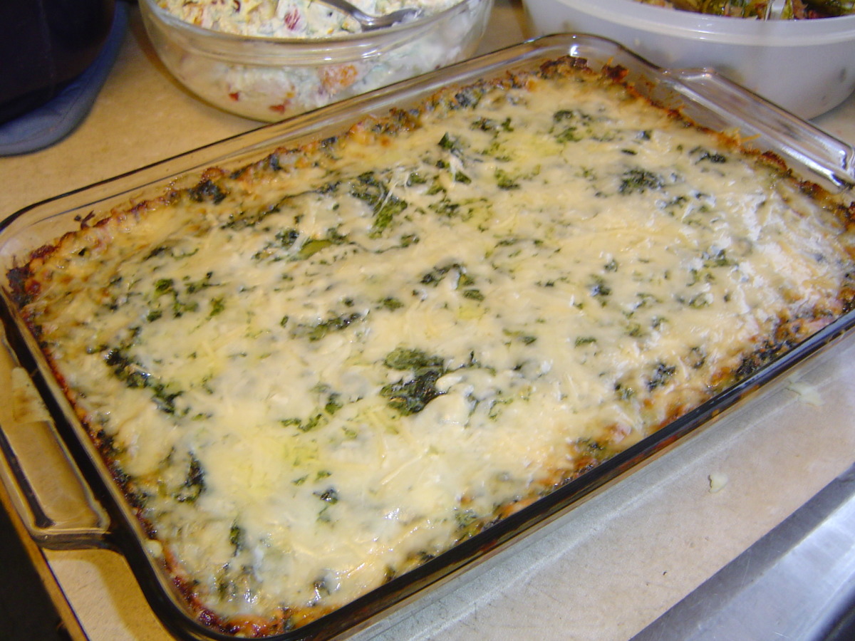 Spinach Gratin image