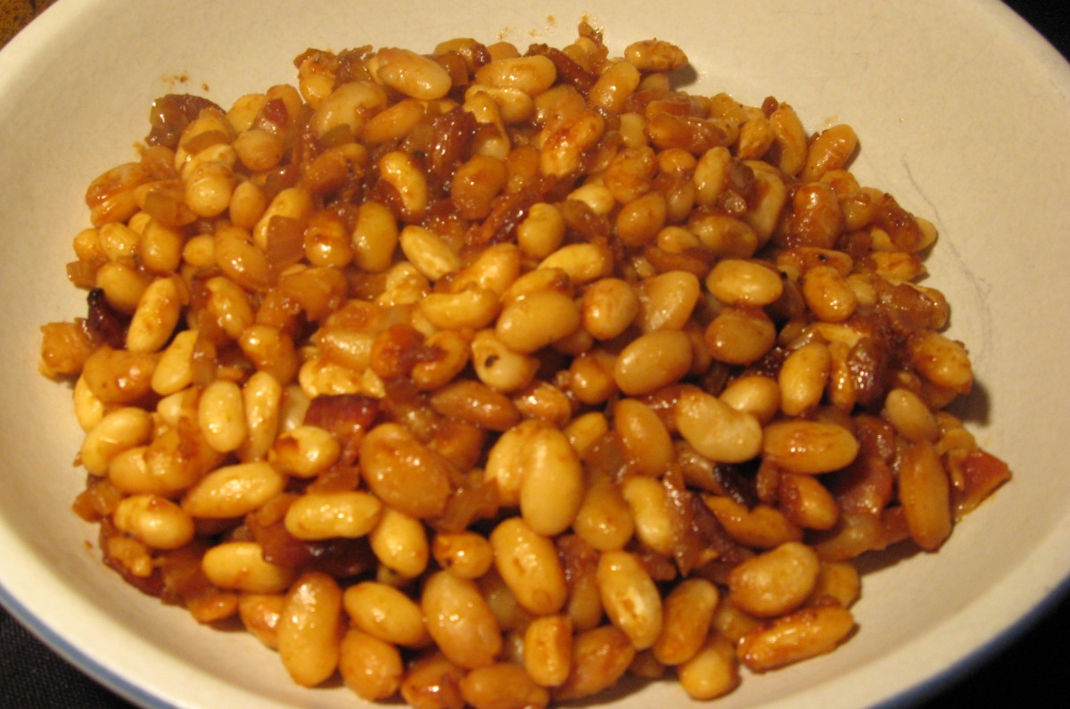 Bacon and Molasses Beans