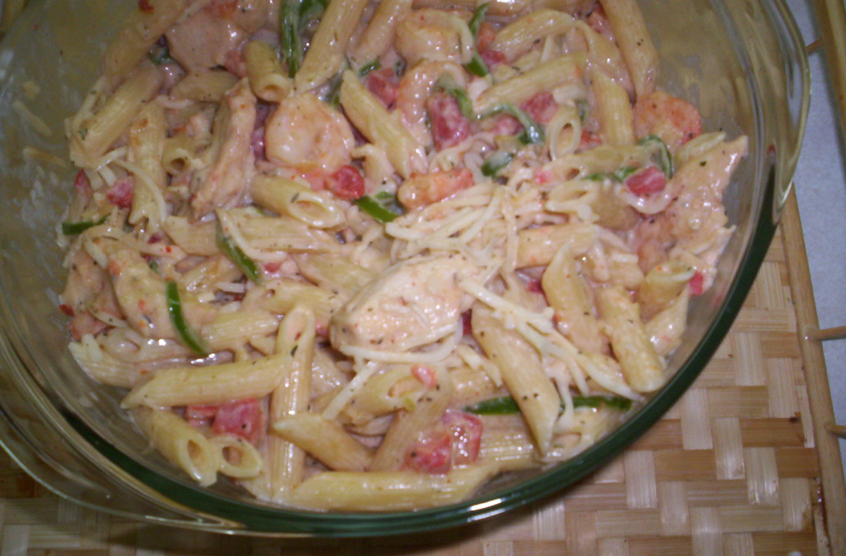 Chicken & Shrimp Primavera
