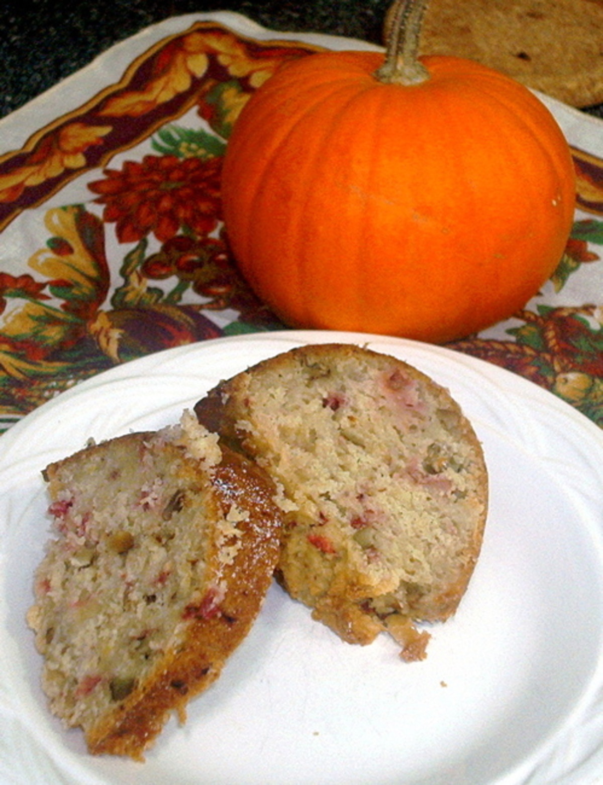 Apple Cranberry Bundt Cake image