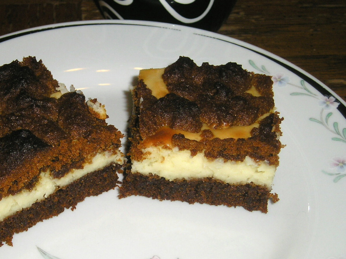 Ginger Cheesecake Bars
