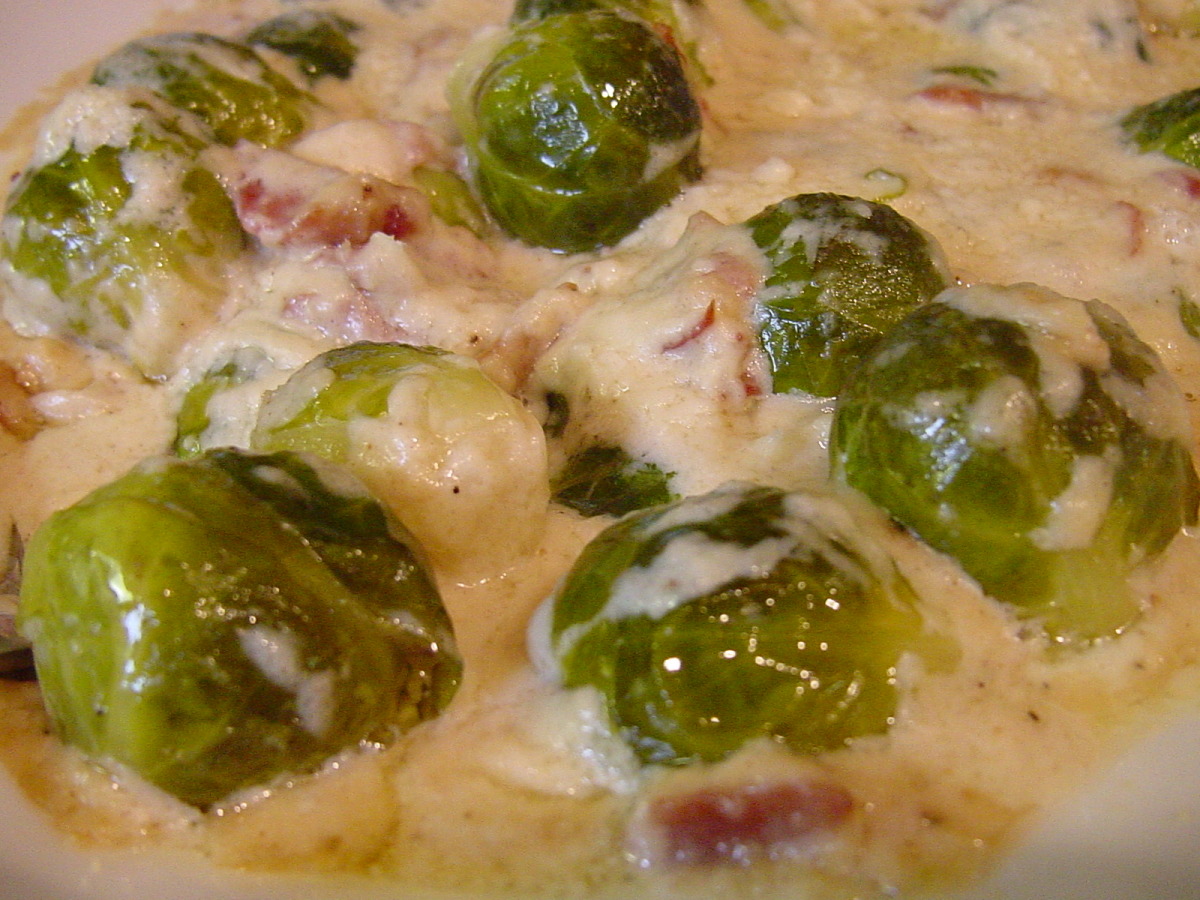 Brussels Sprouts Gratin