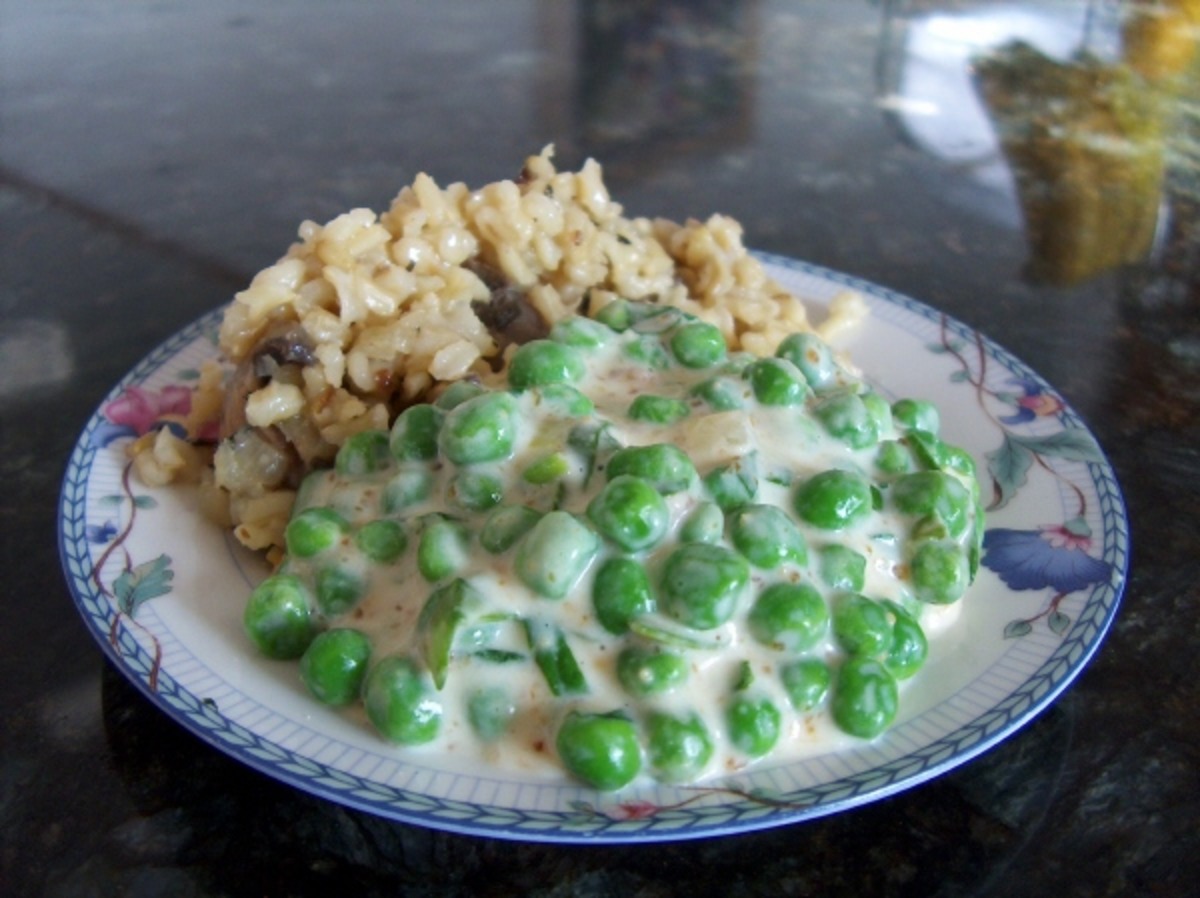 Creamy Peas