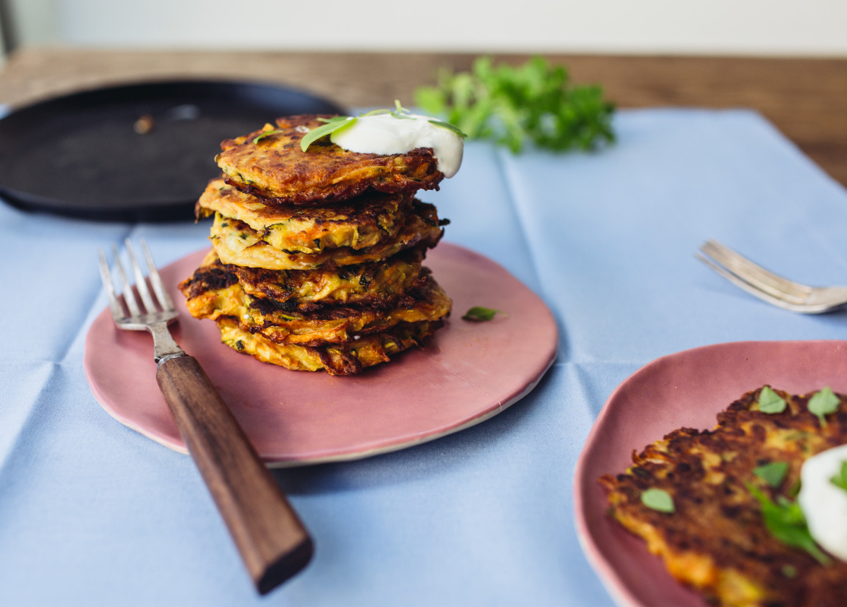 Vegetable Pancakes Recipe