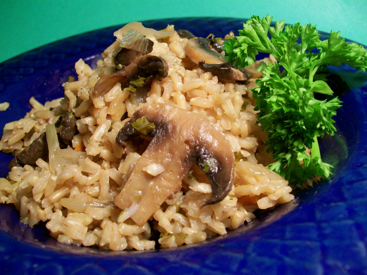Easy Mushroom Rice Pilaf image