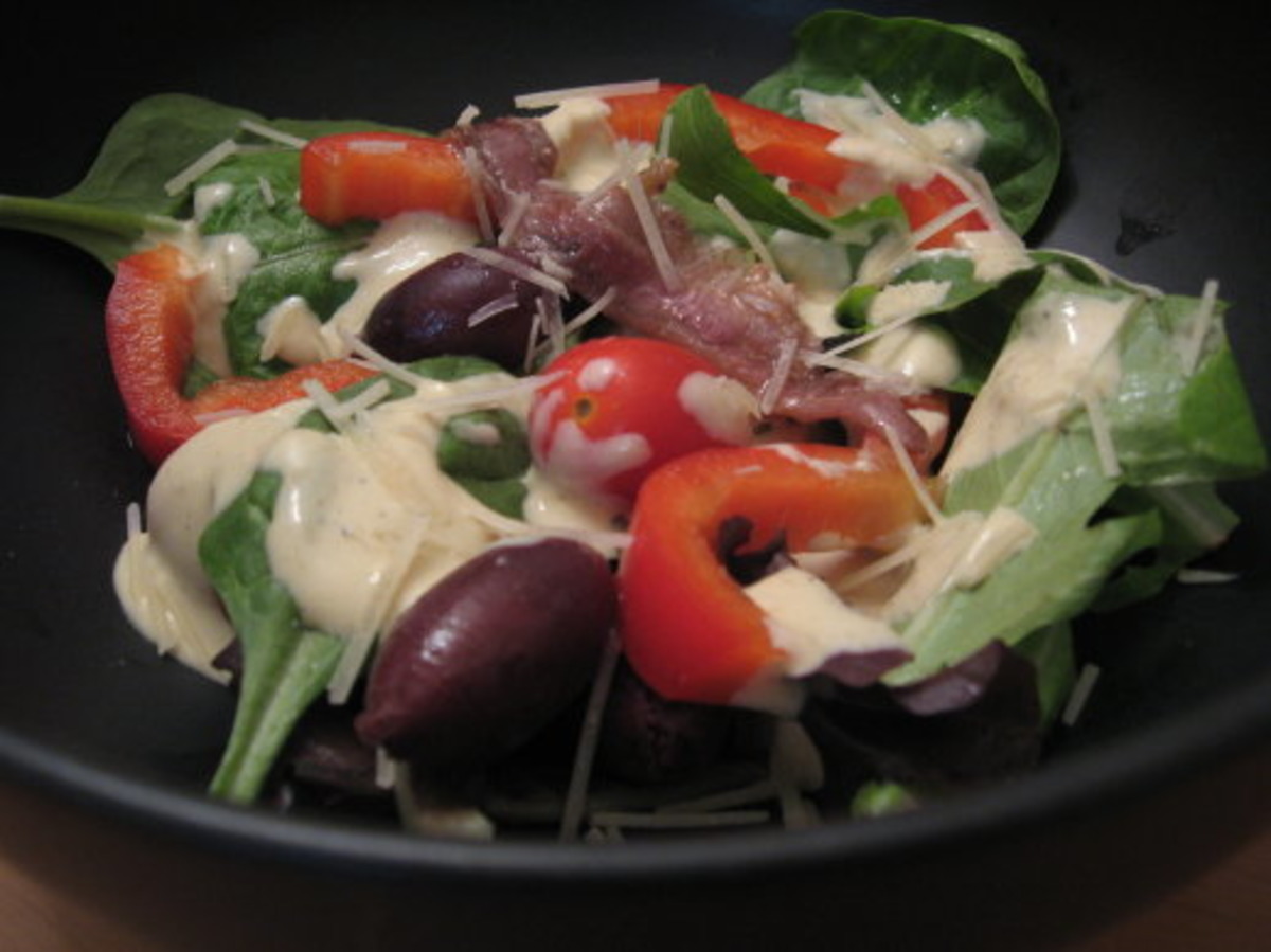 Kittencal S Caesar Vinaigrette Recipe Food Com