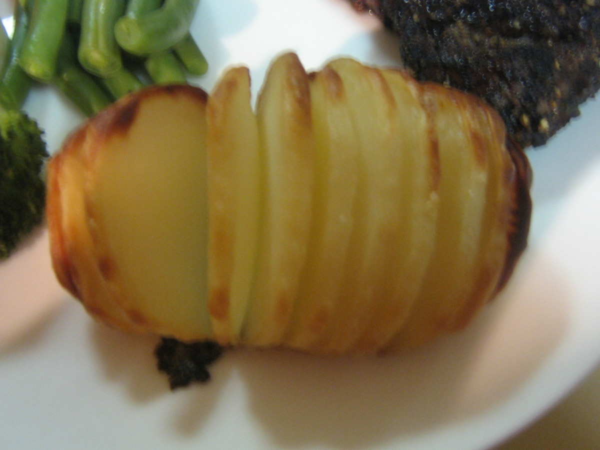 Hasselback Potatoes