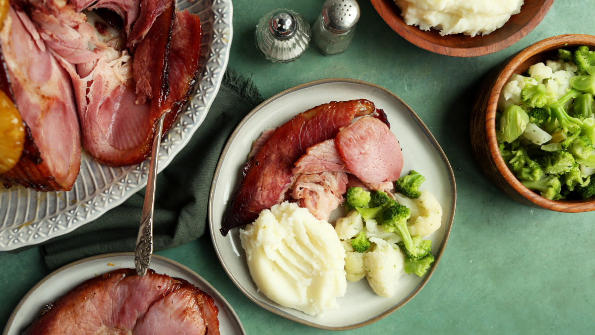 Ham With Pineapple-Orange Dijon Glaze