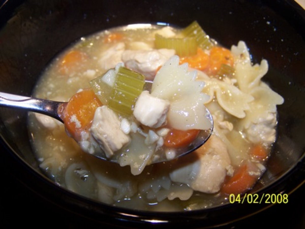 Jennifer's Spicy Chicken Vegetable Pasta Soup image