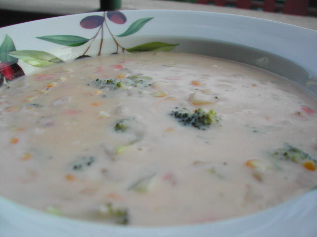 Easy Potato Cheese Soup