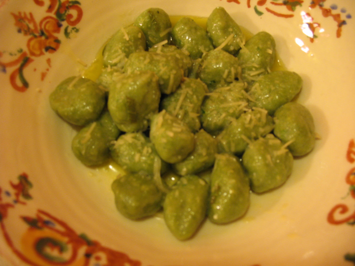 Spinach and Ricotta Cheese Gnocchi image