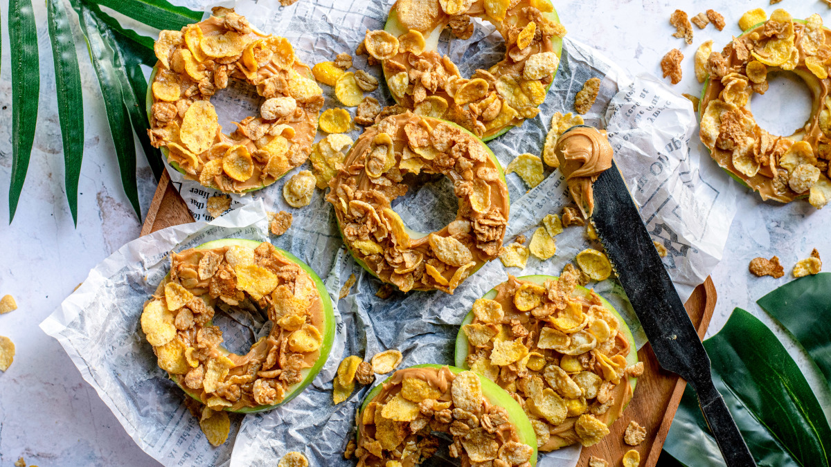 Crunchy Apple Rings