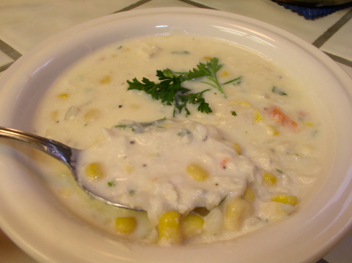 Chicken Corn Chowder (Disney Style) Recipe