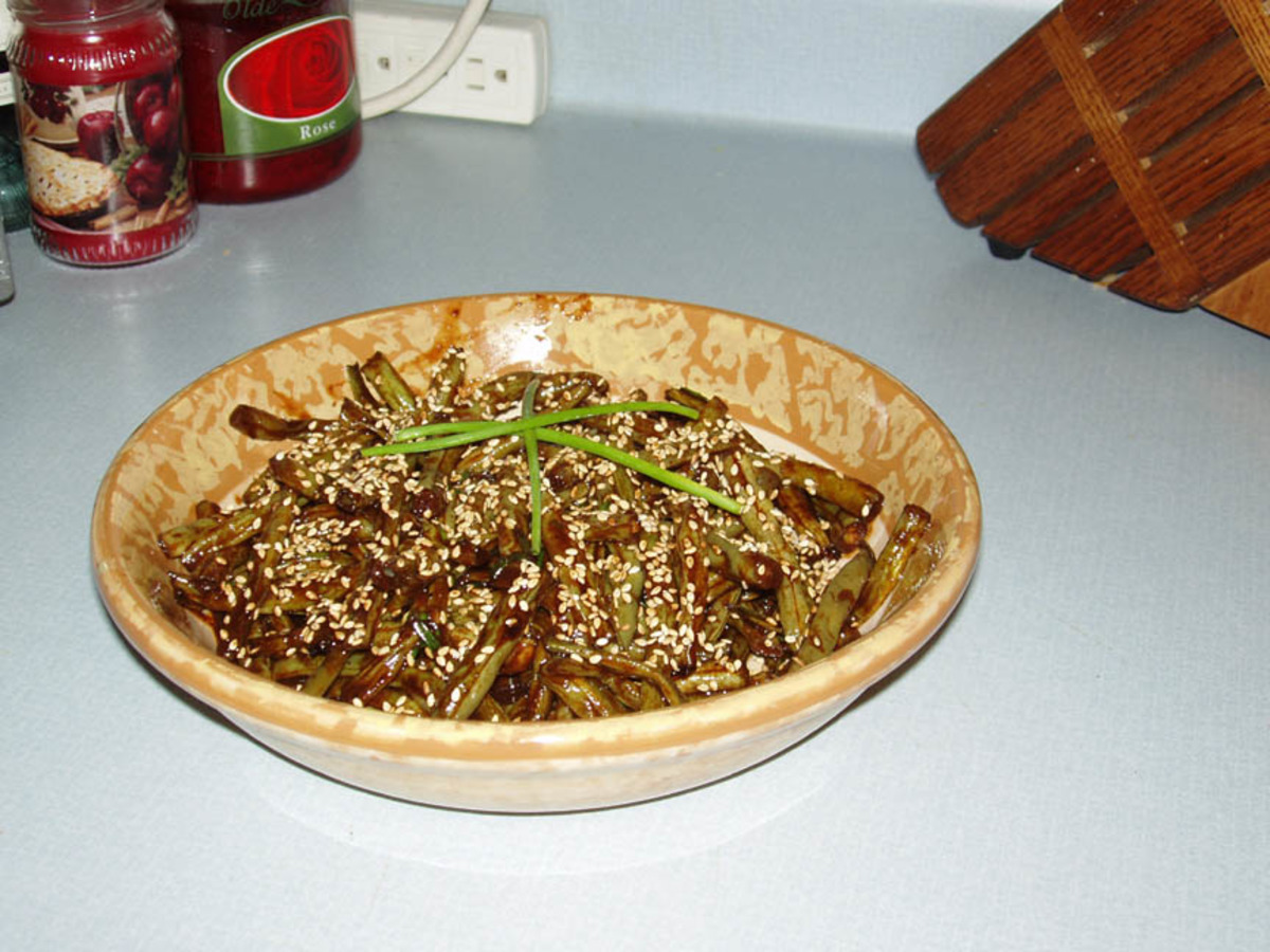 Hoisin Roasted Green Beans Recipe