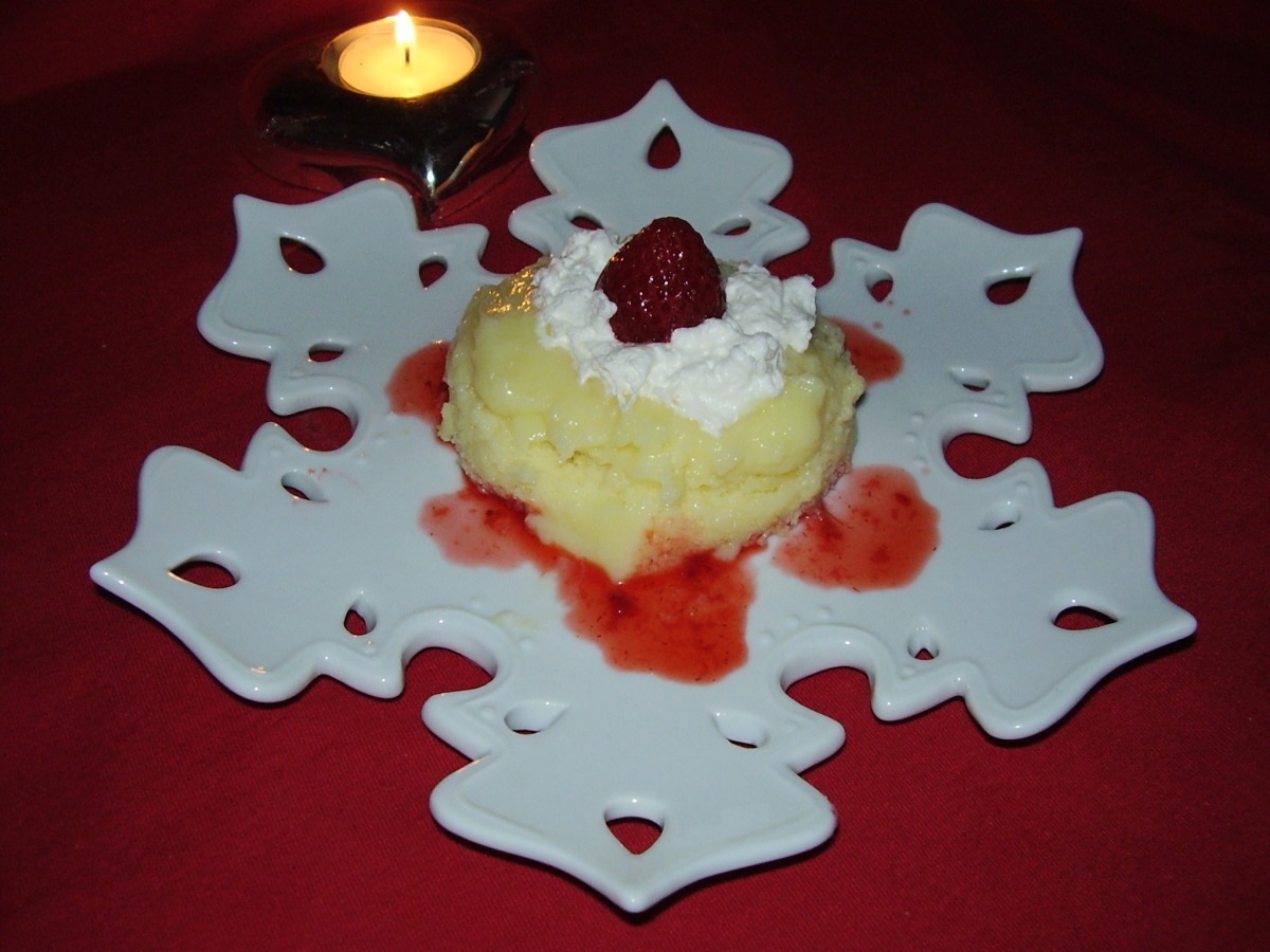 Creamy Baked Lemon Pudding Cake