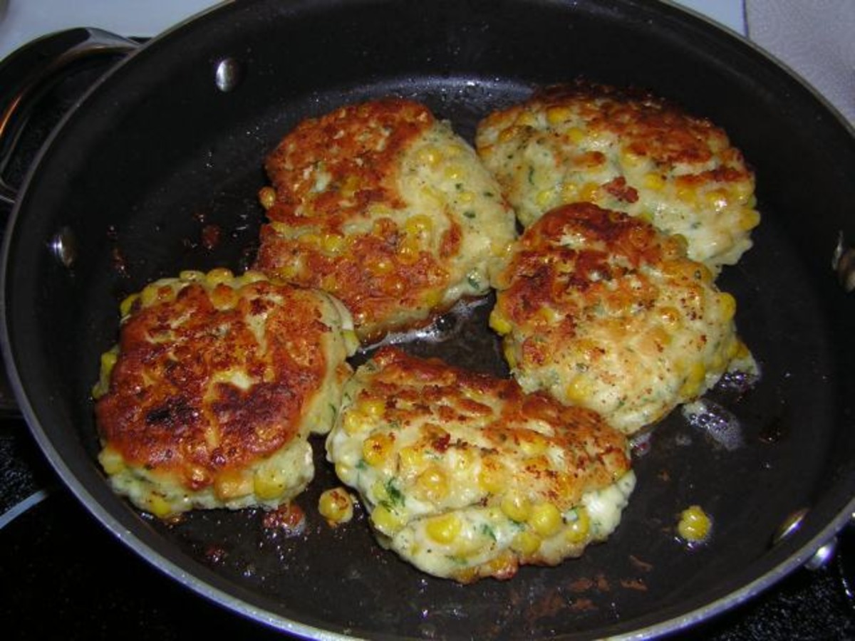 Sweetcorn Fritters image