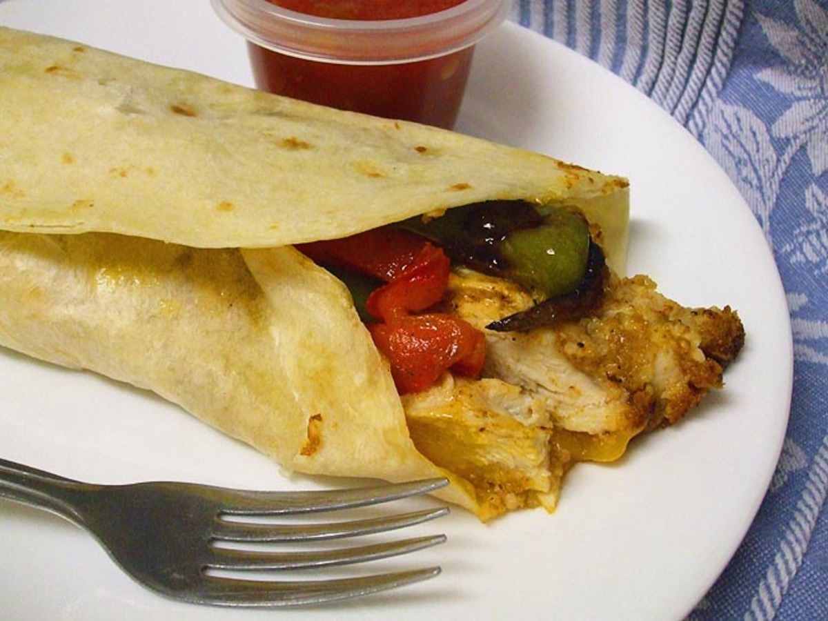 Grilled Chicken Fajitas
