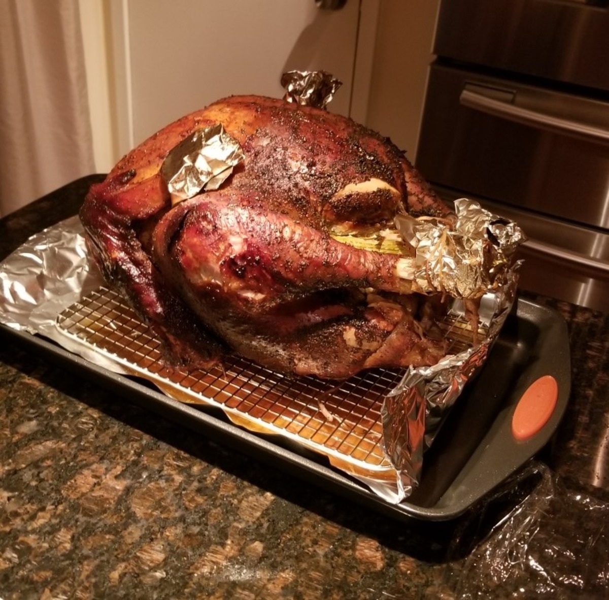 Whole Smoked Turkey Texas Style Southwest Recipe Food Com,How To Make A Diaper Cake Without Rolling