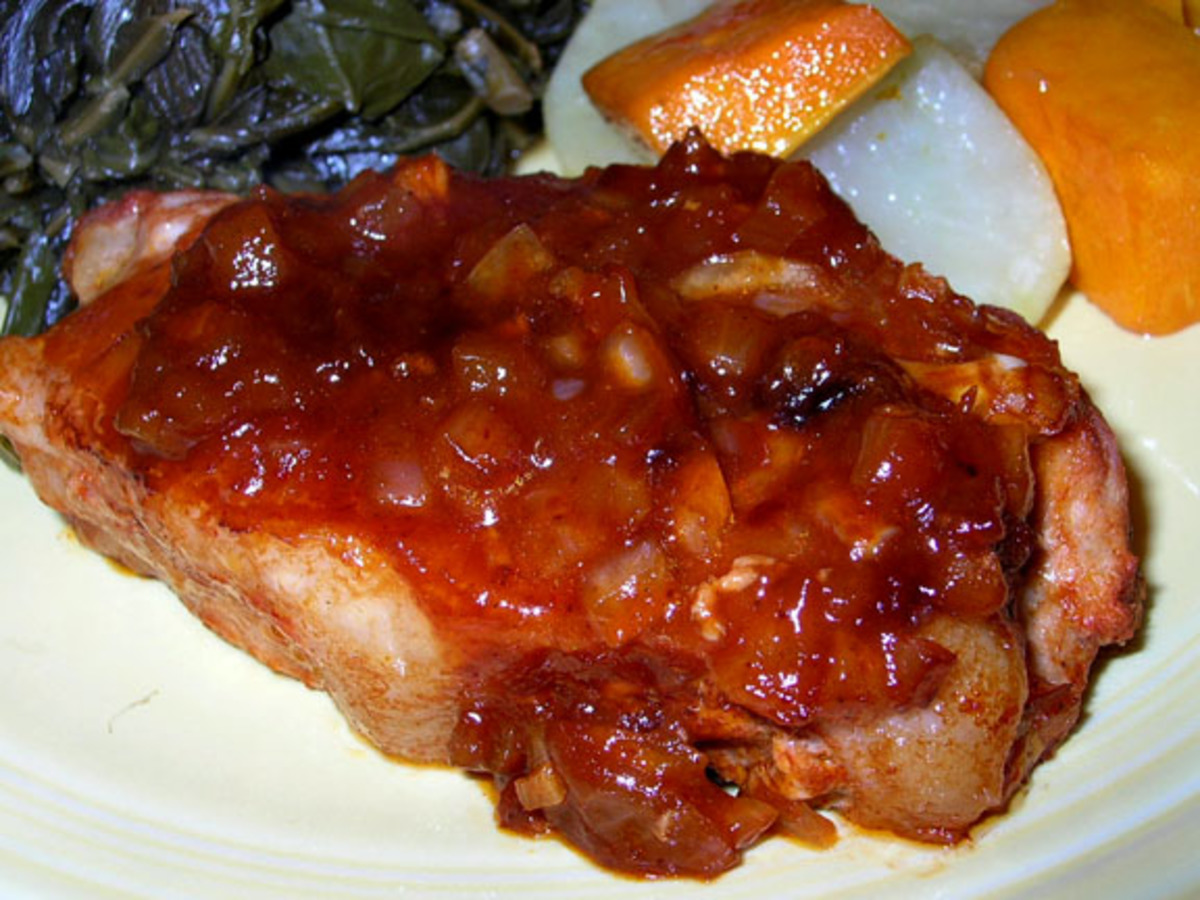Barbecue Sauce for Chops, Wings, Spareribs