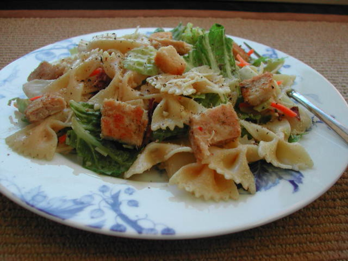 Caesar Pasta Salad Recipe 