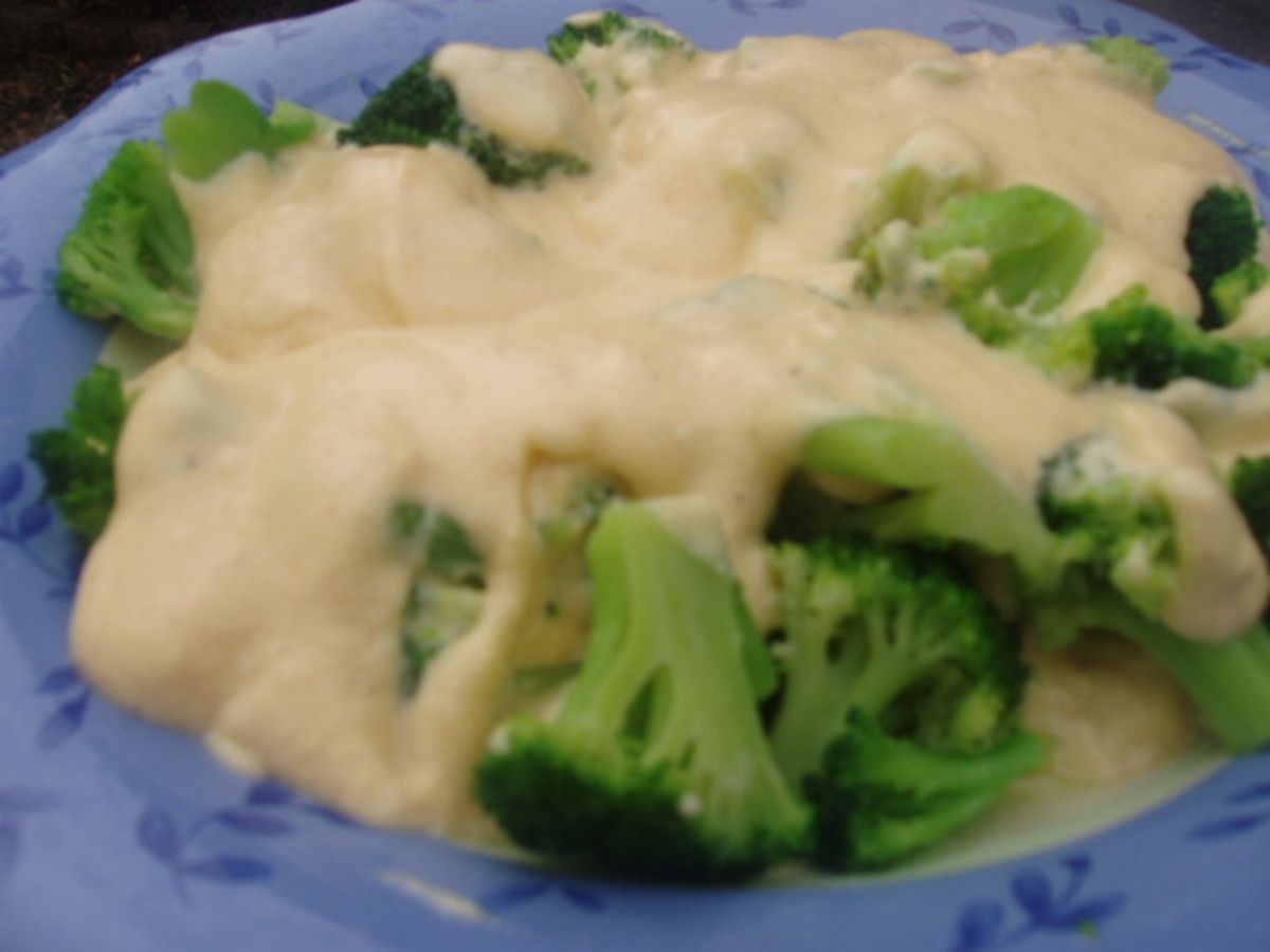 Half-And-Half Cheddar Sauce