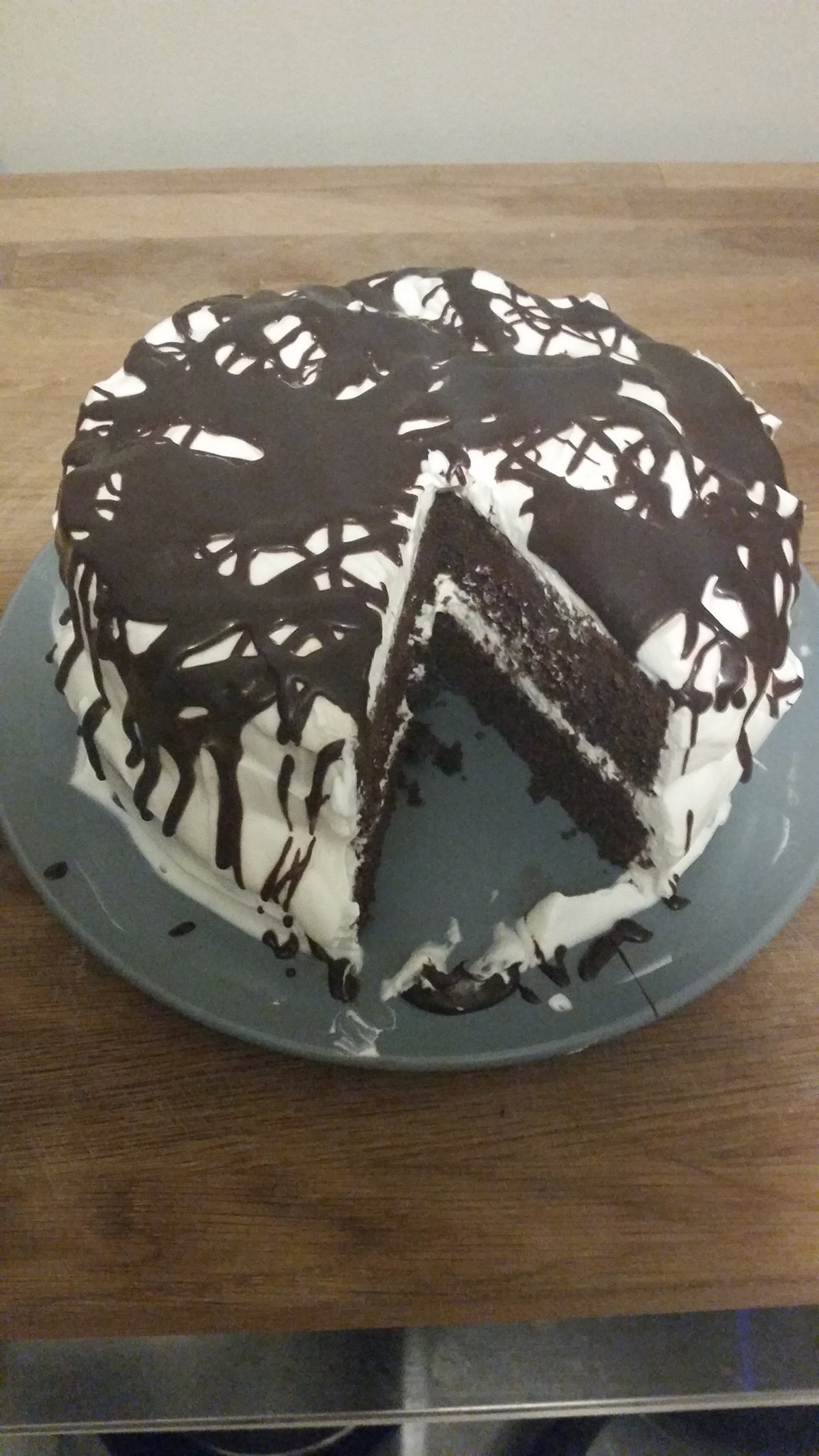 Tuxedo Cake image