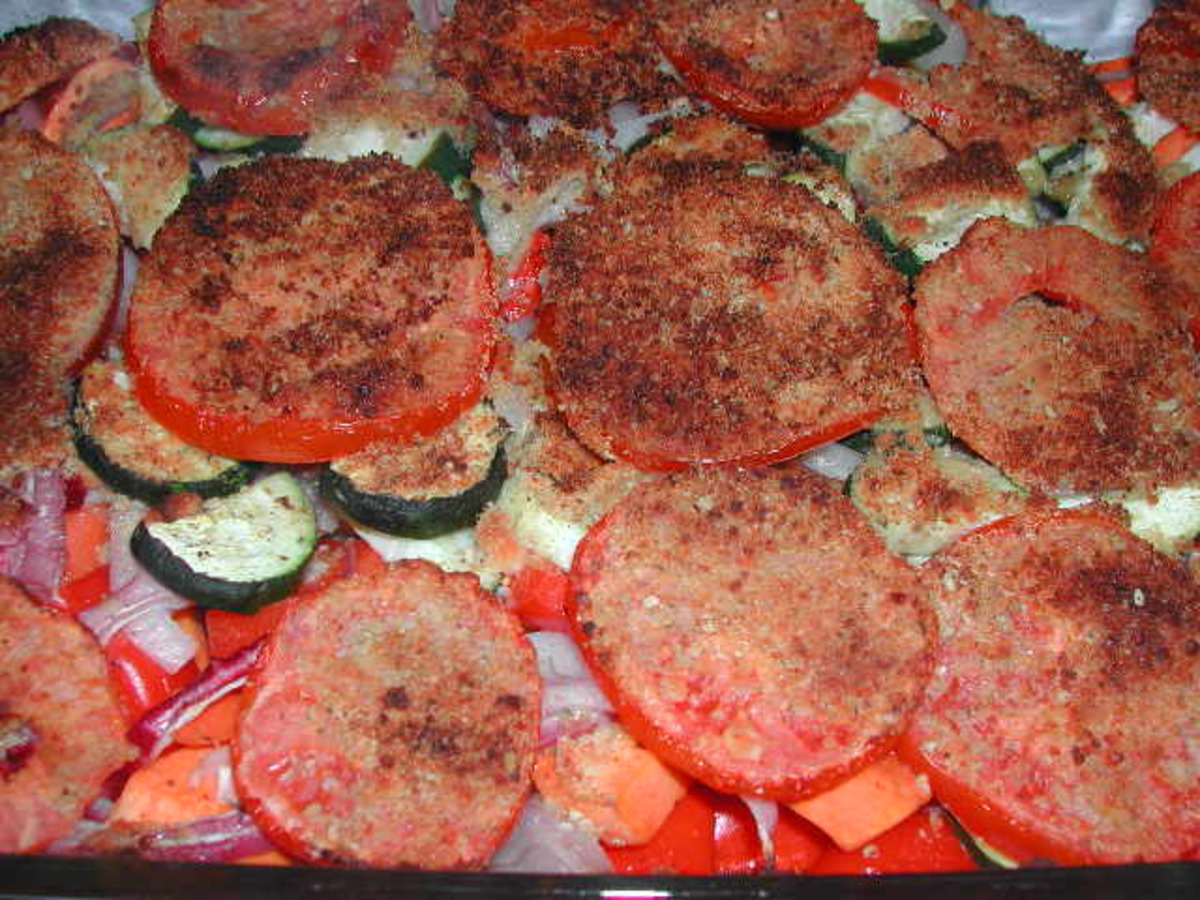 Tomato Vegetable Casserole image