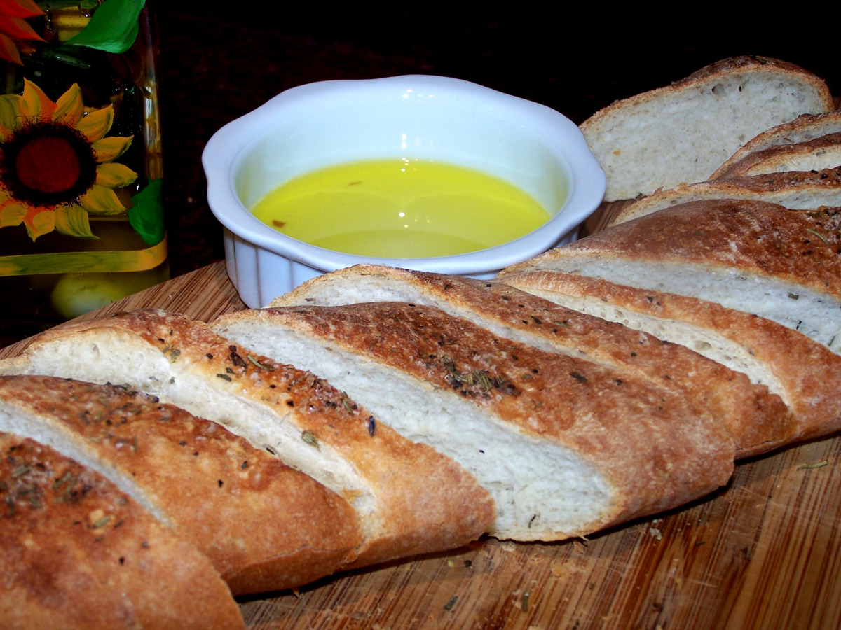 French Bread With Roasted Garlic and a Hint of Lavender!!!_image