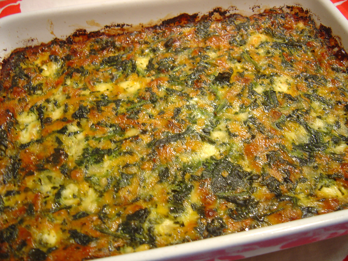 Spinach & Cheese Casserole_image