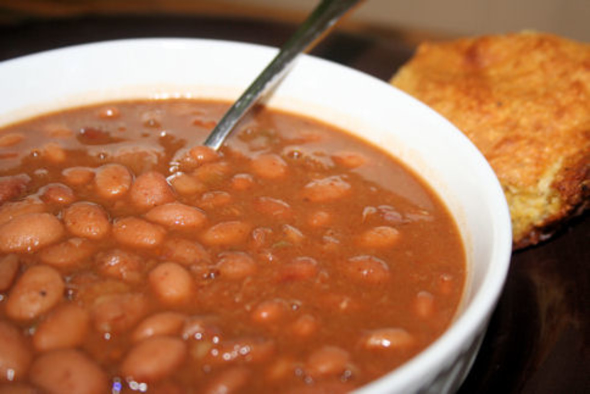 Pinto Beans and Ham Hocks-image