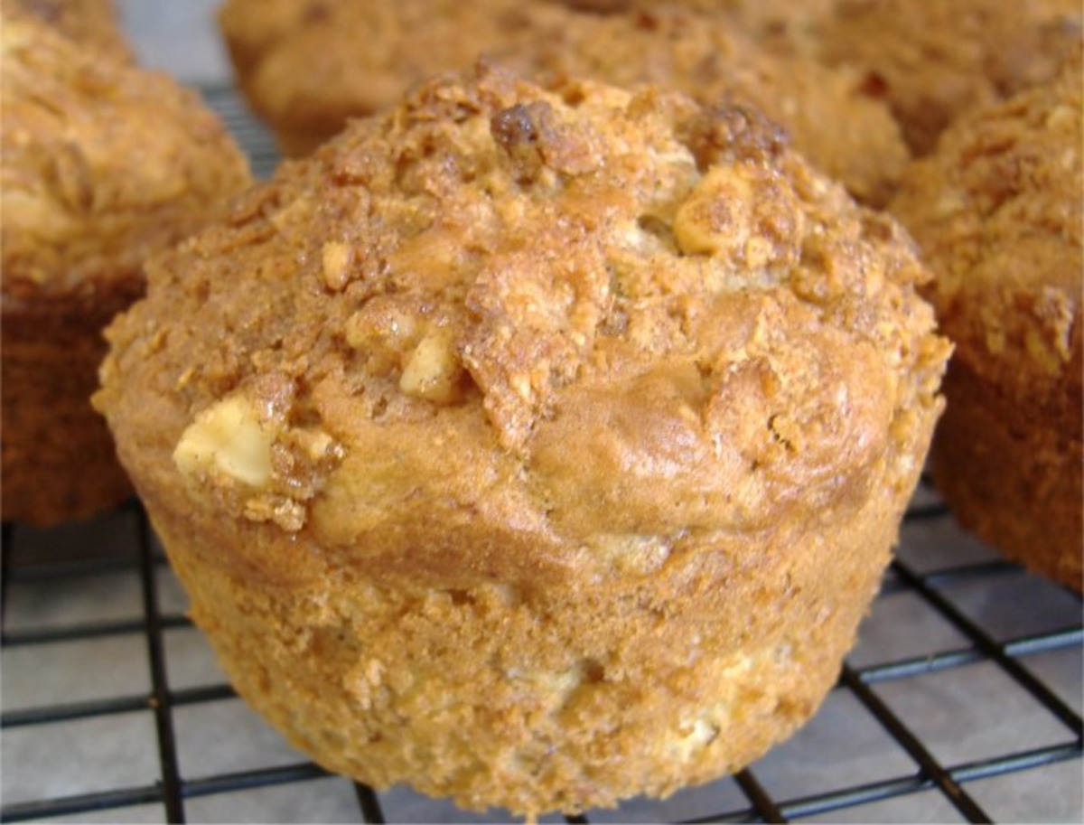 Banana Nut Crunch Muffins
