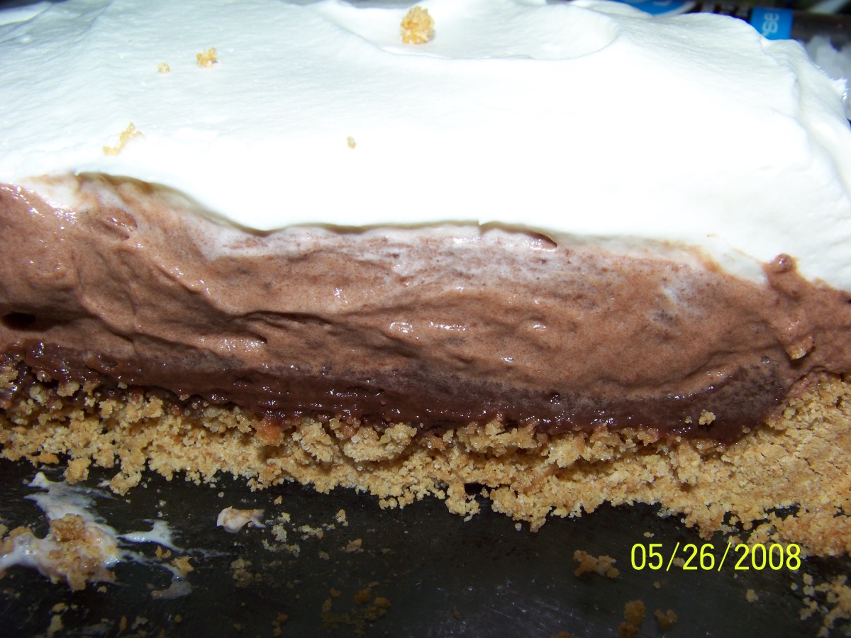 Cool Whip Triple Layer Chocolate Pie_image