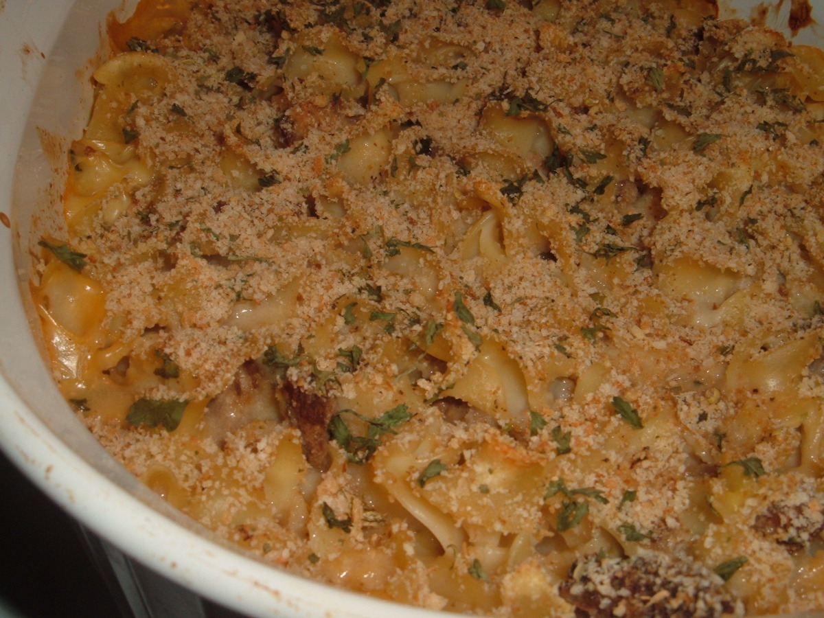Easy Beef and Noodle Casserole