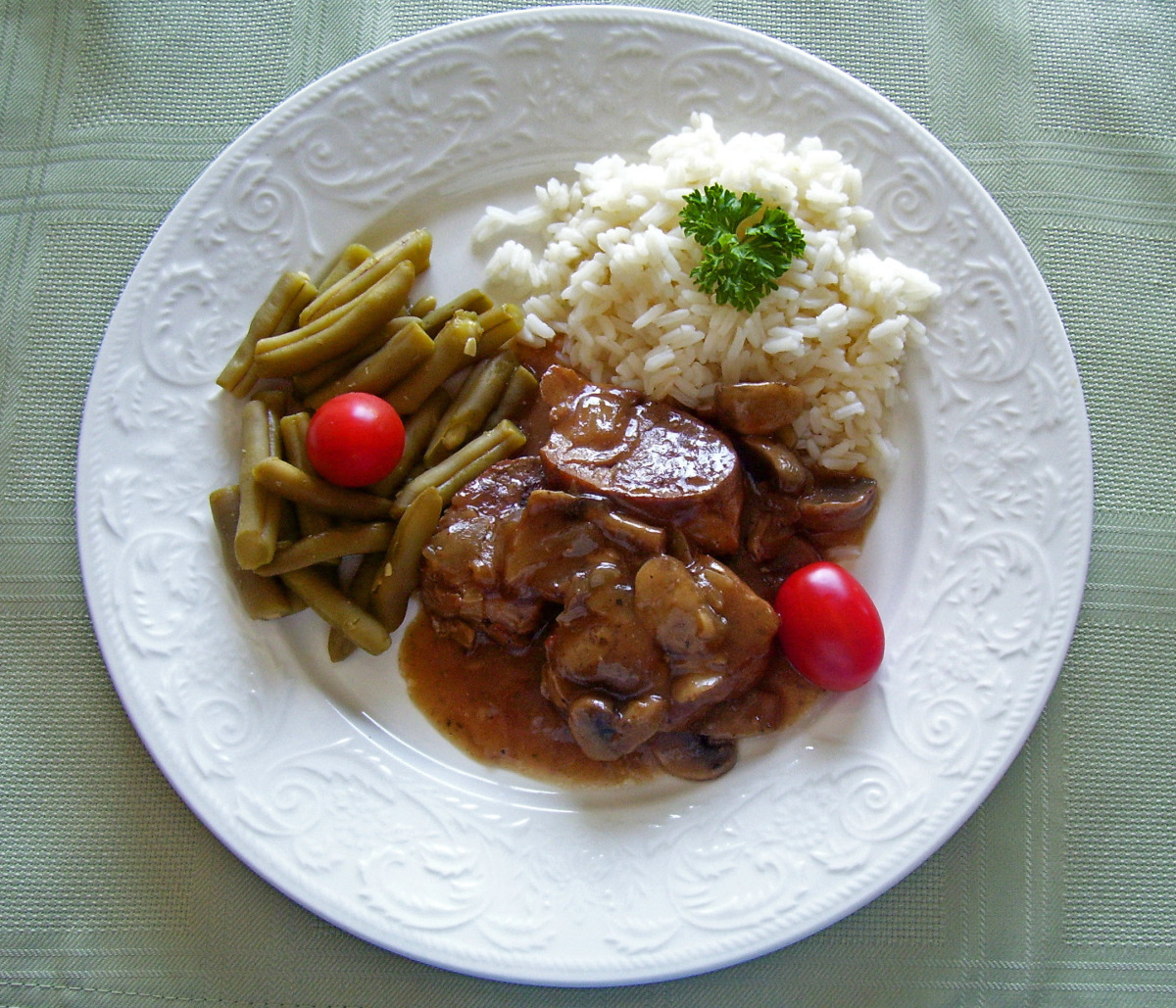 Mushroom Pork Tenderloin_image