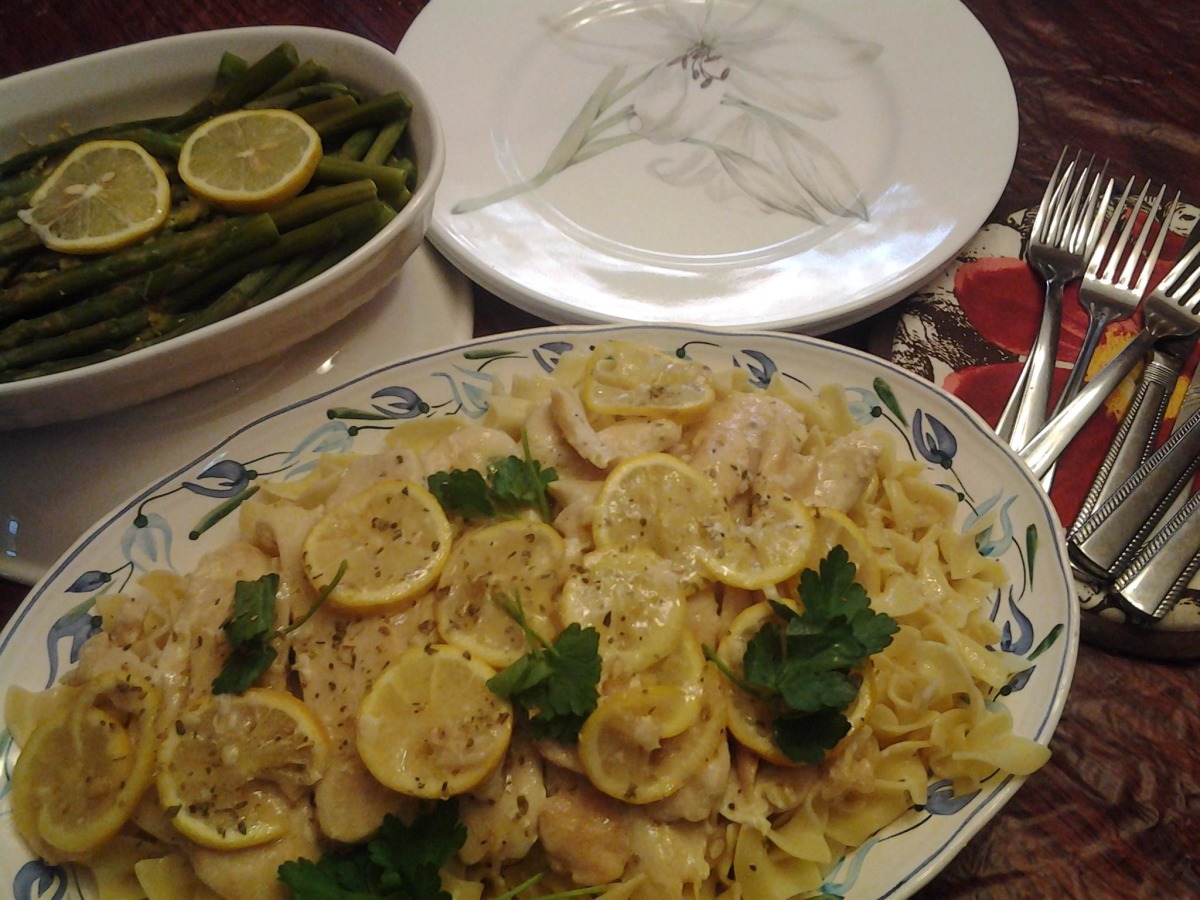 Lemon Chicken With White Wine and Parsley Easy_image