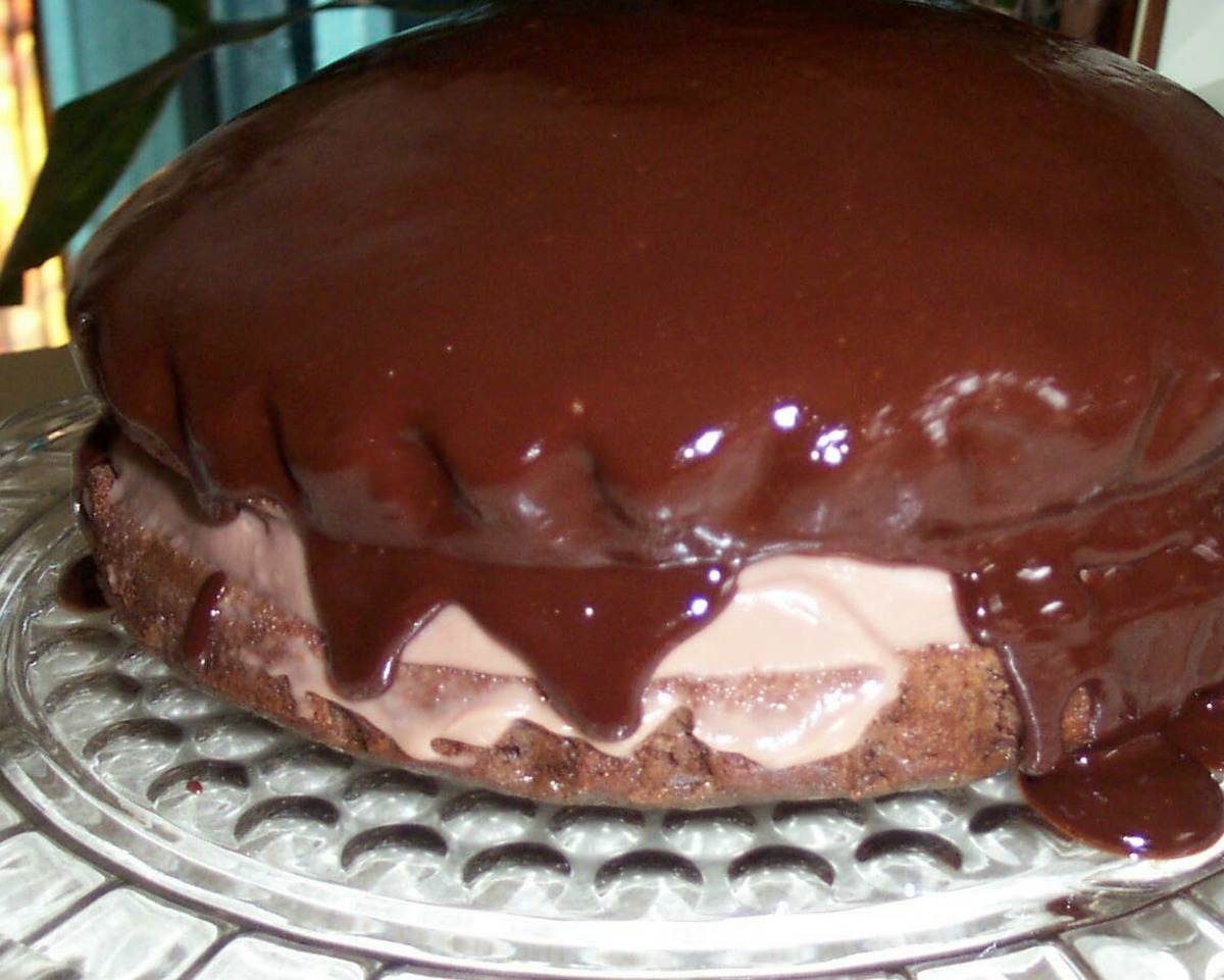 All Chocolate Boston Cream Pie Recipe