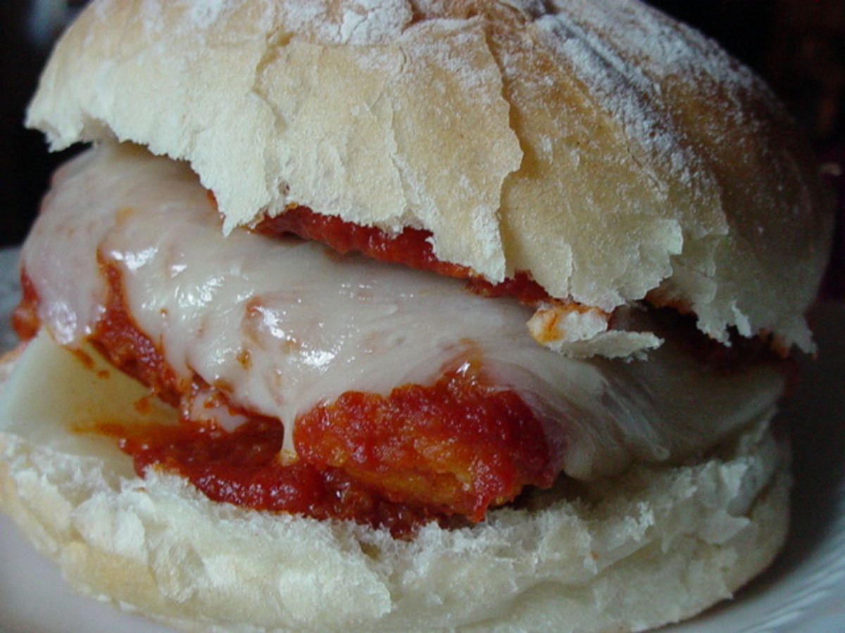 Chicken Mozzarella Sandwiches image