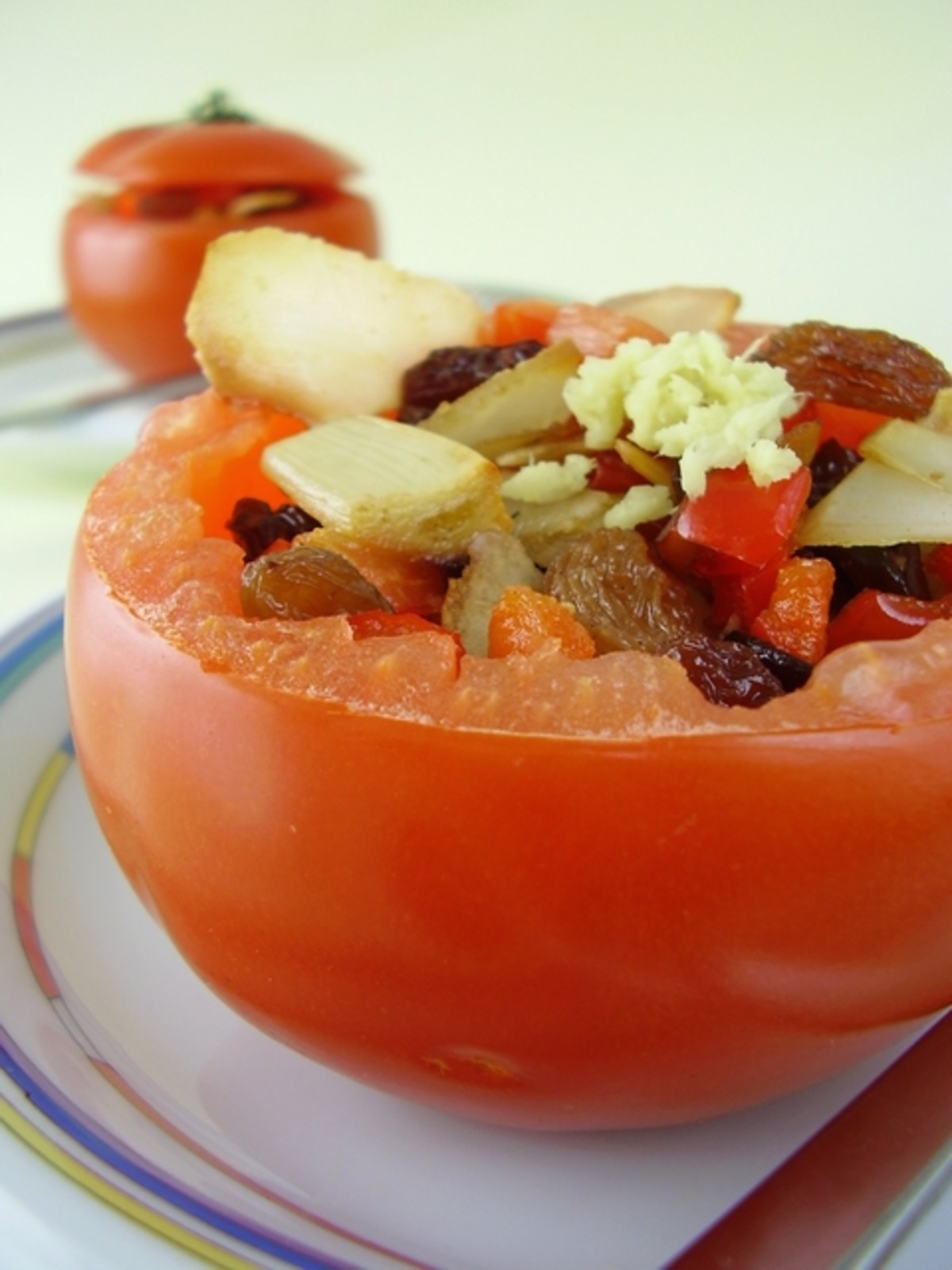 Raisin Stuffed Tomatoes image
