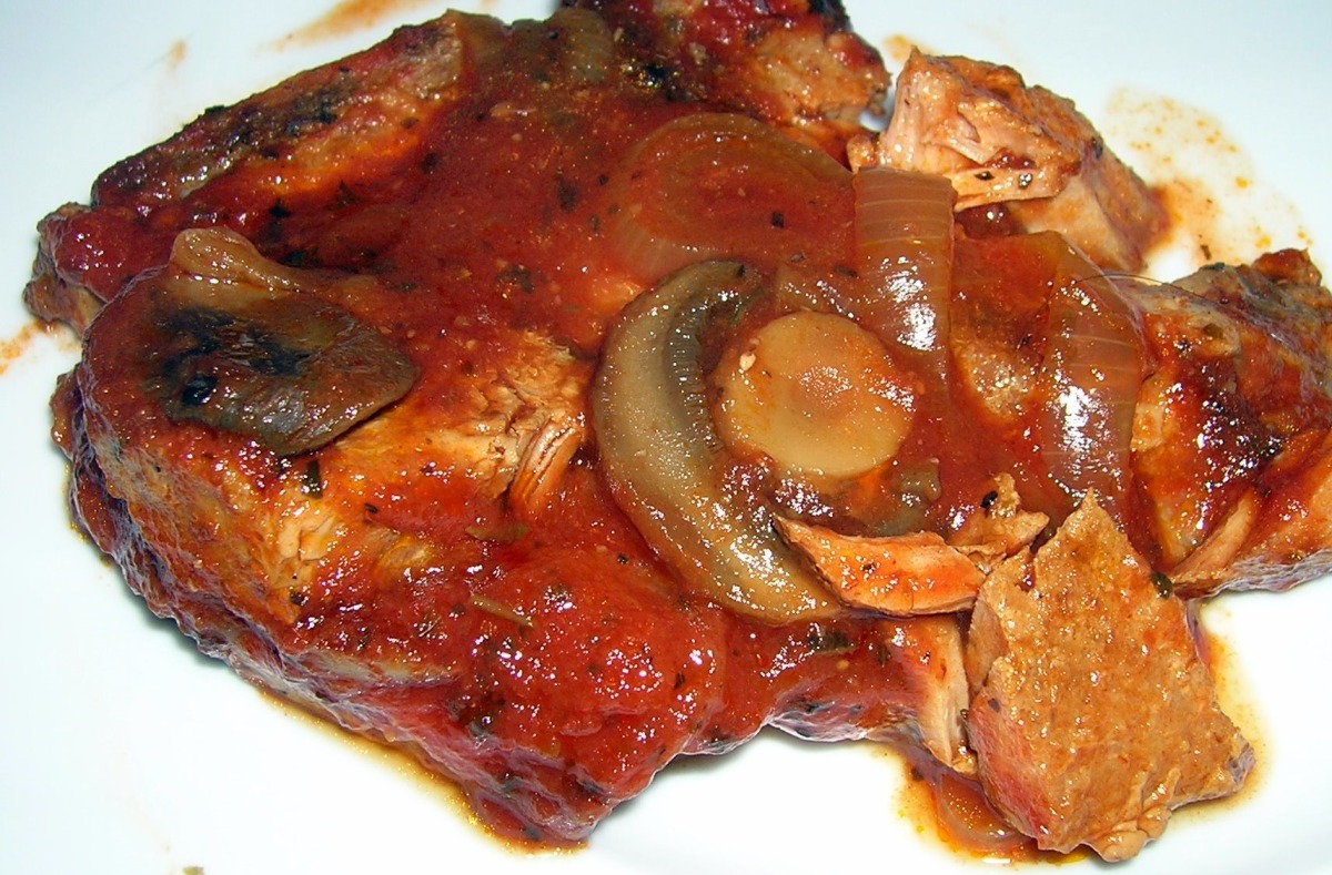 Italian Style Crock Pot Pork Loins image