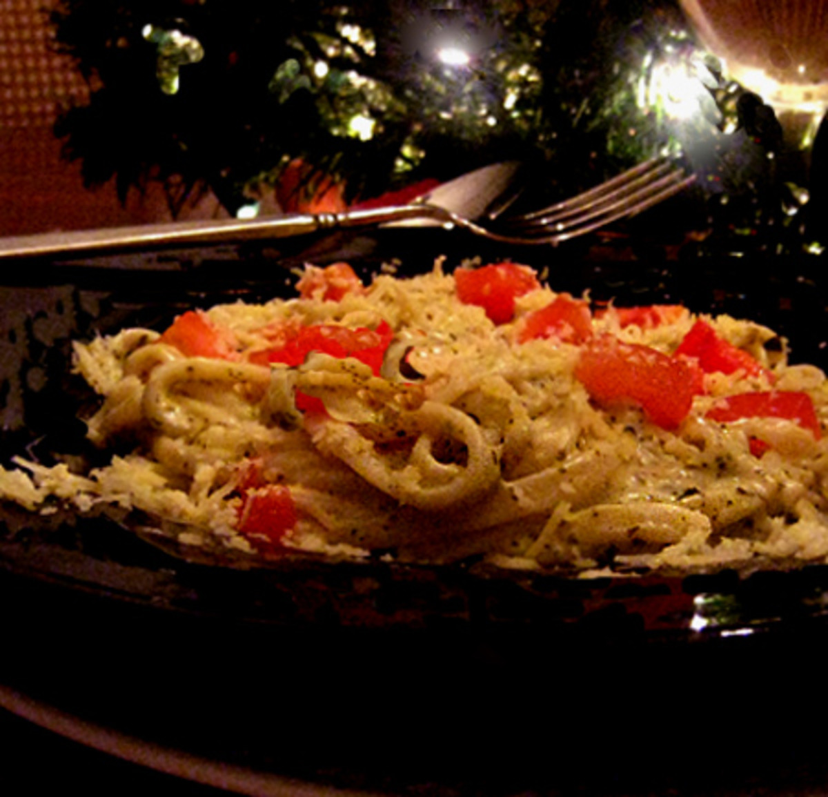 Easy  Pesto Alfredo  Fettuccini-image