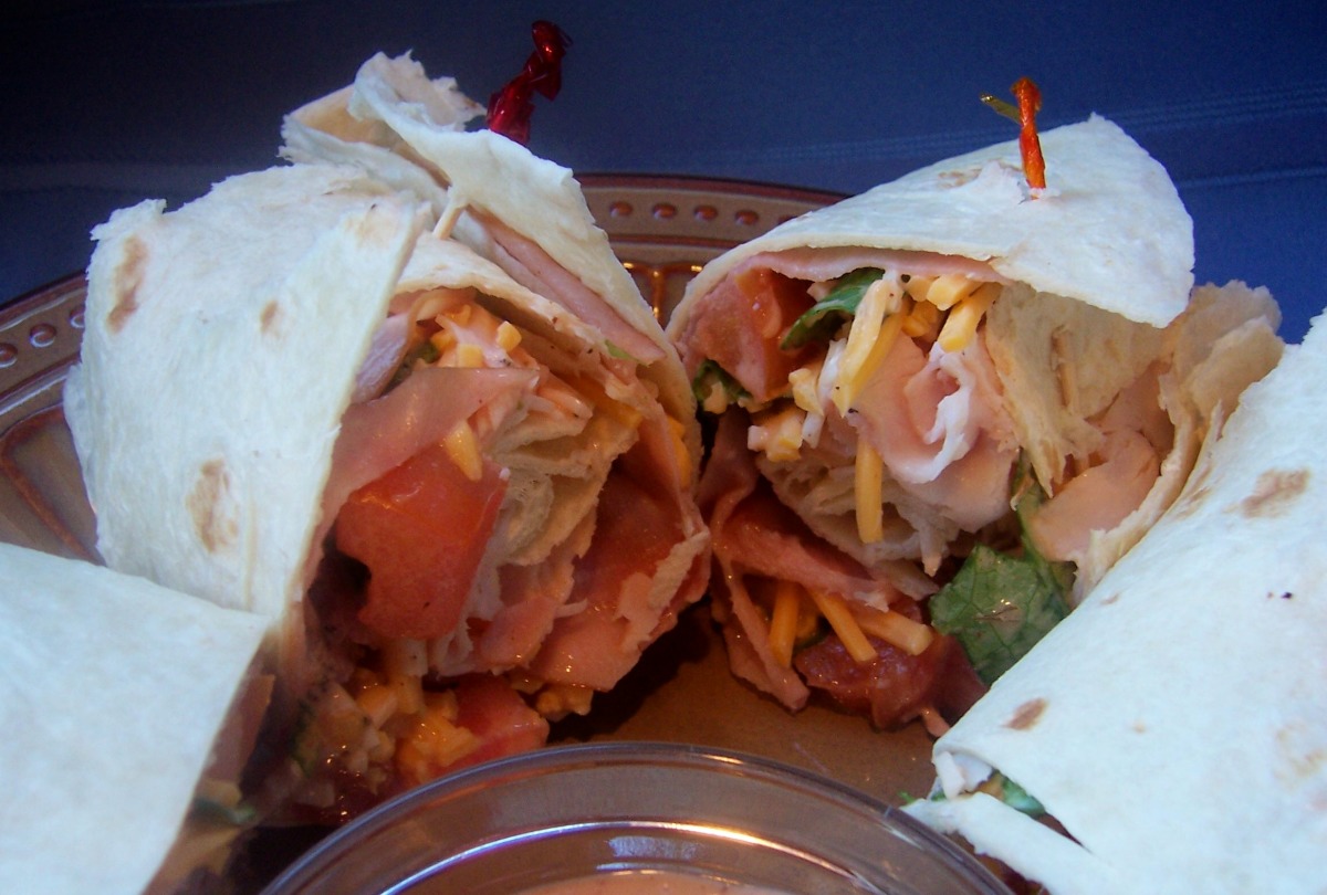 Barbecue Ranch Club Wraps