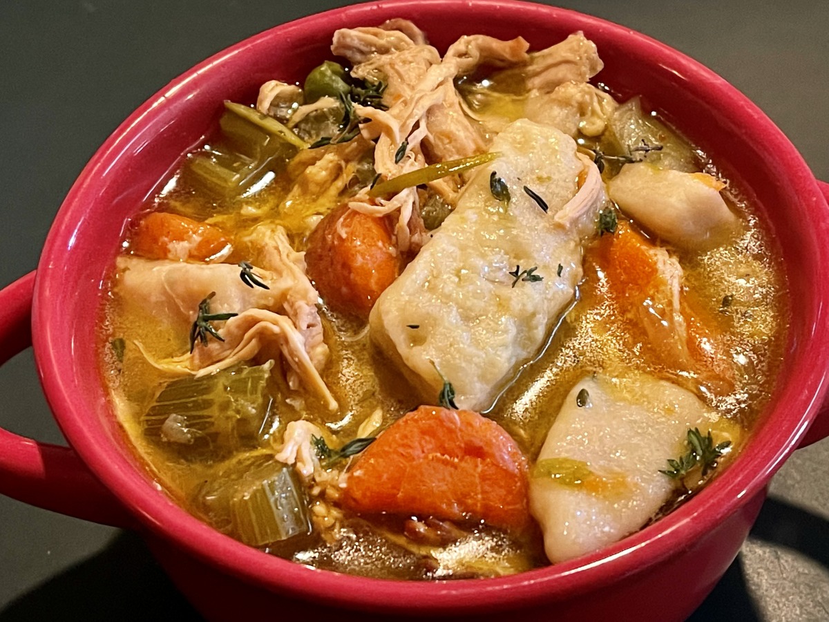 Chicken and Dumplings, Southern Style
