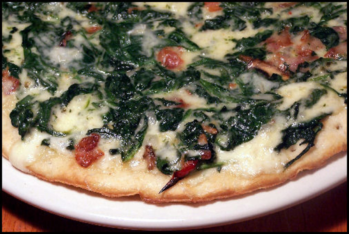 PepperJack & Spinach Pizza Pie Recipe