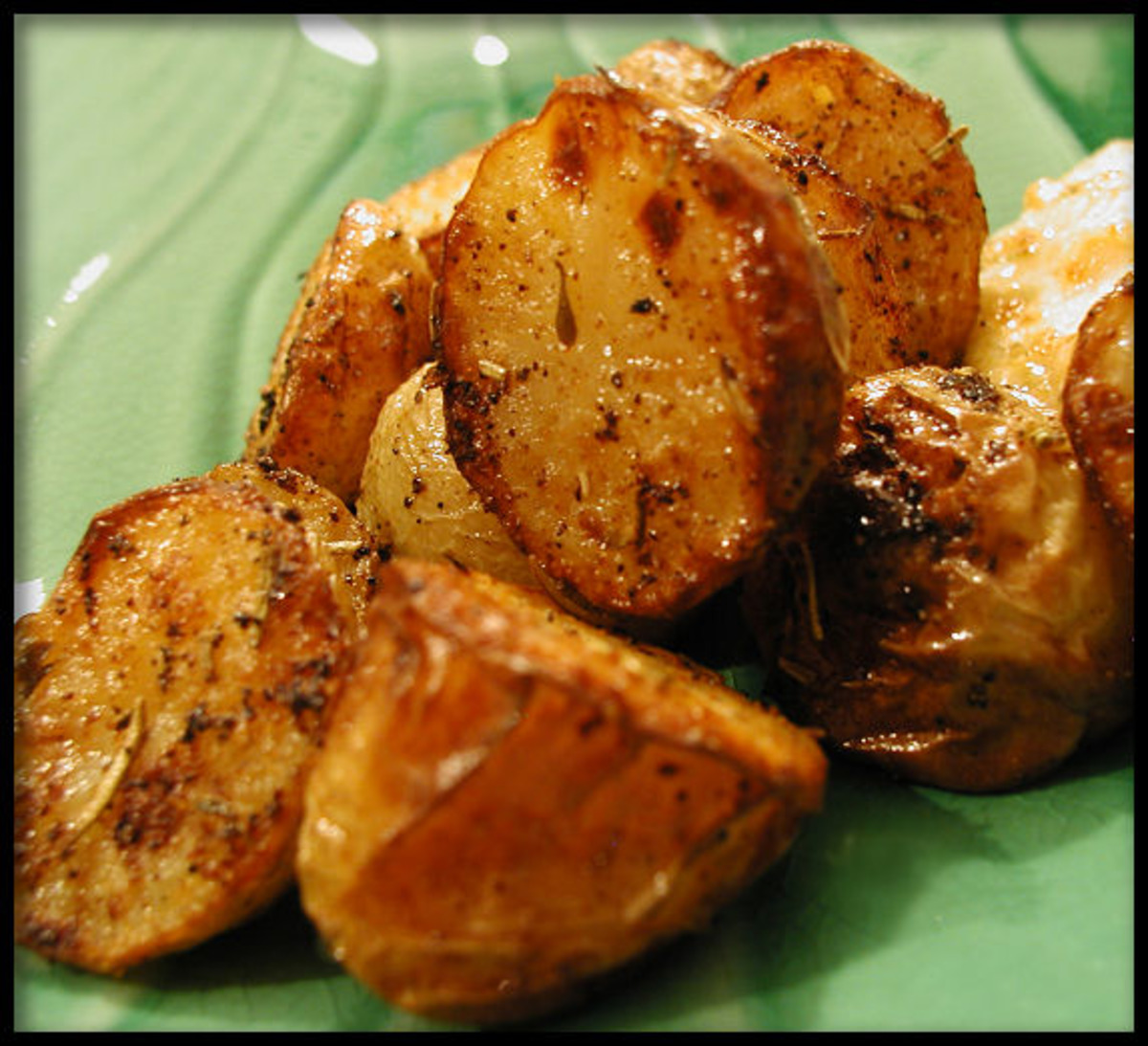2.) Baby Potatoes With Rosemary
