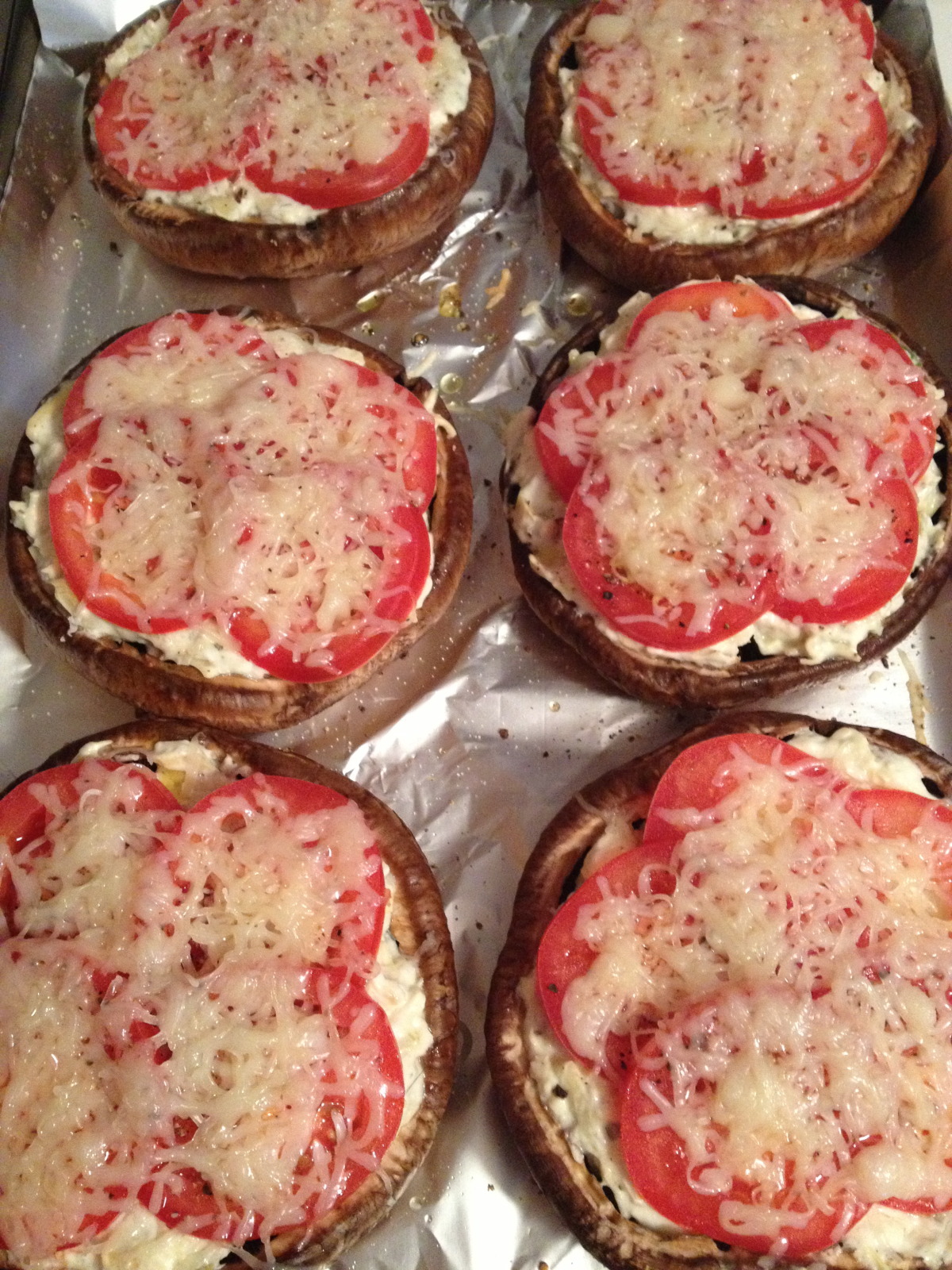 Grilled Stuffed Portabella Mushrooms (Vegetarian) image