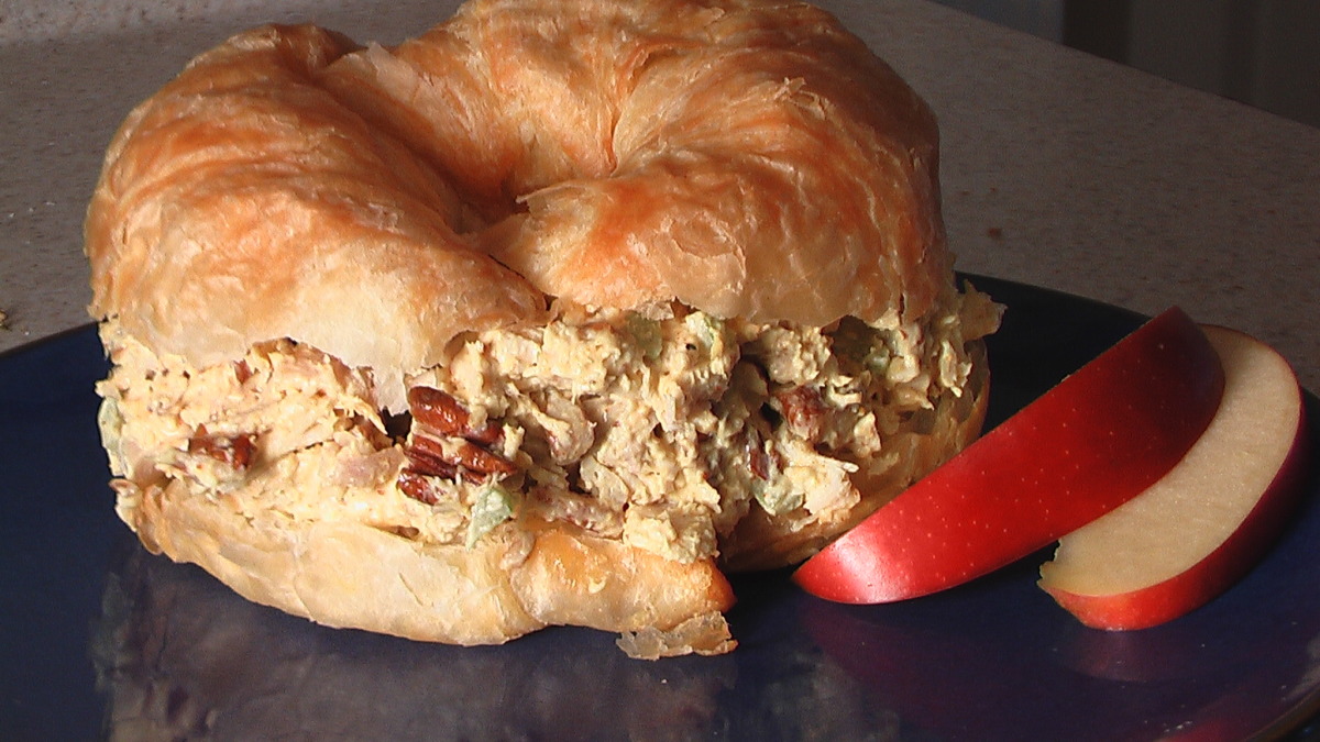 Curry Chicken Croissants image