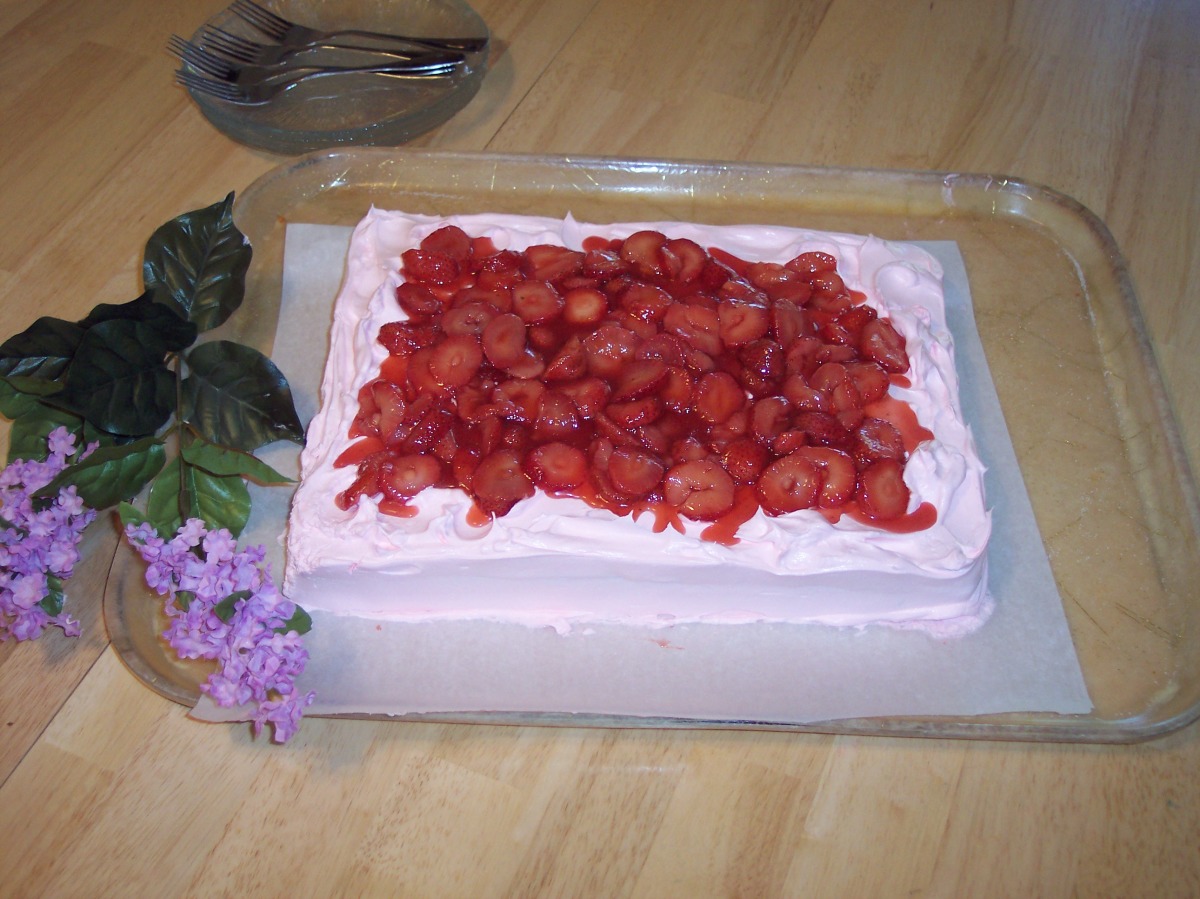 Double Strawberry White Chocolate Shortcake