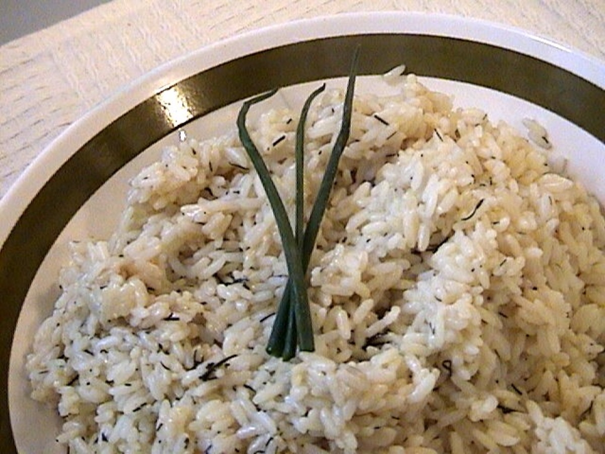 Garlic Dill Rice Recipe